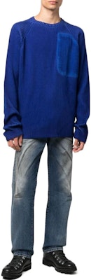 DIESEL FW22 雲染直筒牛仔褲 藍色 A05156007D101 Lookbook DIESEL FW22 雲染直筒牛仔褲 藍色 A05156007D101