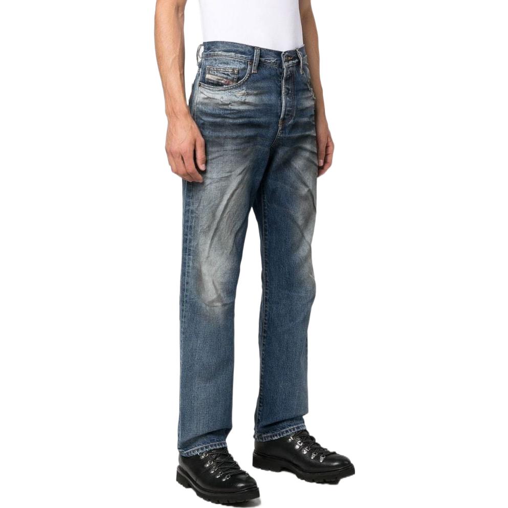 Purchase DIESEL FW22 雲染直筒牛仔褲 藍色 A05156007D101