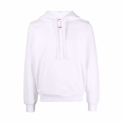 Diesel FW22 Unisex Pullover Hoodie - White A053330BAWT100