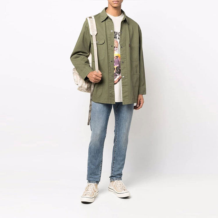 DIESEL FW22 Vintage Washed Straight-Leg Jeans Men’s Blue A0355809C6101 圖 3