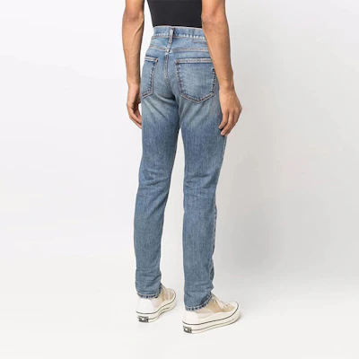 DIESEL FW22 Vintage Washed Straight-Leg Jeans Men’s Blue A0355809C6101 Shop DIESEL FW22 Vintage Washed Straight-Leg Jeans Men’s Blue A0355809C6101