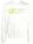 Order Diesel FW22 白色Logo印花棉混紡長袖上衣 A064900GRAC141