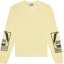 Buy DIESEL FW22 Yellow Letter Print Crewneck Long Sleeve Sweatshirt Men A087050BKAA-21G