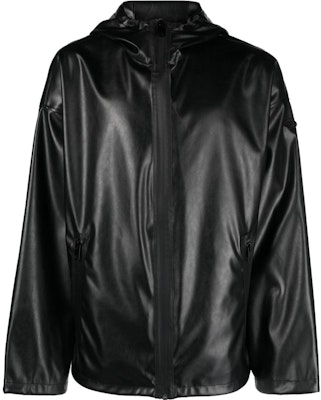 디젤 FW23 블랙 글로시 후드 재킷 롱 슬리브. A125990CHAJ-9XX Order 디젤 FW23 블랙 글로시 후드 재킷 롱 슬리브. A125990CHAJ-9XX