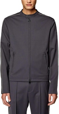 디젤 FW23 그레이 집업 스트레이트 컷 긴소매 자켓 A120940CLAI-GREY Lookbook 디젤 FW23 그레이 집업 스트레이트 컷 긴소매 자켓 A120940CLAI-GREY