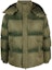 Order DIESEL FW23 Green Solid Print Hooded Puffer Jacket. A104890DNAU-5AF