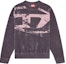 Buy DIESEL FW23 Grey Loose Fit Letter Print Crewneck Sweatshirt. A112250GEAX-9CM