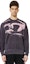 Cheap DIESEL FW23 Grey Loose Fit Letter Print Crewneck Sweatshirt. A112250GEAX-9CM