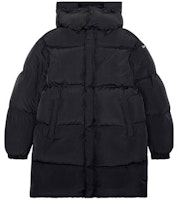 DIESEL FW23 Long Loose Fit Warm Hooded Down Jacket Black A105990AEAI-9XX DIESEL FW23 Long Loose Fit Warm Hooded Down Jacket Black A105990AEAI-9XX