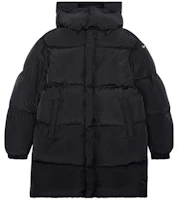 Order DIESEL FW23 寬鬆版型暖羽絨連帽外套 黑色 A105990AEAI-9XX