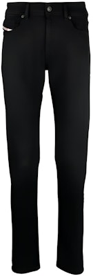 DIESEL FW23 ローライズスリムフィットブラックジーンズ 隠しジッパー付き A0359409H94-BLACK Buy DIESEL FW23 ローライズスリムフィットブラックジーンズ 隠しジッパー付き A0359409H94-BLACK