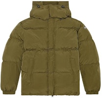 DIESEL FW23 Short Hooded Down Jacket Army Green - Warm & Comfy. A106010AEAI-5AF DIESEL FW23 Short Hooded Down Jacket Army Green - Warm & Comfy. A106010AEAI-5AF