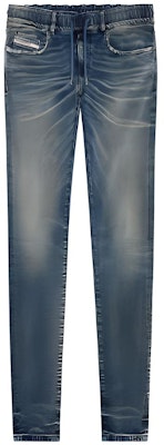 DIESEL FW23 修身洗舊破壞牛仔褲 深藍色 A09732068FN-01 Buy DIESEL FW23 修身洗舊破壞牛仔褲 深藍色 A09732068FN-01