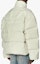 Shop DIESEL FW23 White Solid Zip-Up High Collar Jacket A114320BJAJ-8AF