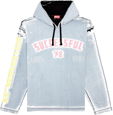 Diesel FW23 淺藍色長袖貼字設計運動衫 A117470QHAZ-9XXA Order Diesel FW23 淺藍色長袖貼字設計運動衫 A117470QHAZ-9XXA