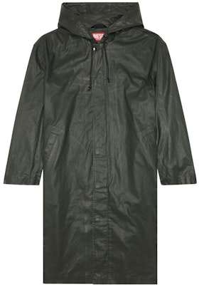 DIESEL FW23 OVAL-D Jaket Hoodie Kulit Hitam Lelaki dengan Sulaman Logo Terukir A104900CMAN-9XX Order DIESEL FW23 OVAL-D Jaket Hoodie Kulit Hitam Lelaki dengan Sulaman Logo Terukir A104900CMAN-9XX