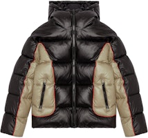 DIESEL FW24 Colorblock Zip-Up Hooded Cotton Jacket Black/Beige A144050DBCH-9XX DIESEL FW24 Colorblock Zip-Up Hooded Cotton Jacket Black/Beige A144050DBCH-9XX