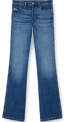 DIESEL FW24 男士修身喇叭彈性藍色牛仔褲 A122210GRDP-01 Buy DIESEL FW24 男士修身喇叭彈性藍色牛仔褲 A122210GRDP-01