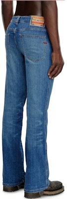 DIESEL FW24 男士修身喇叭彈性藍色牛仔褲 A122210GRDP-01 Purchase DIESEL FW24 男士修身喇叭彈性藍色牛仔褲 A122210GRDP-01