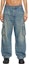 Shop DIESEL FW24 D-CARGO Men’s Light Blue Relaxed Straight Leg Cargo Jeans. A1283309J83-01