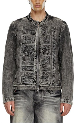 Chaqueta Hombre DIESEL FW24 Serie Denim Gris Cremallera Manga Larga. A152420CBDE-02 Buy Chaqueta Hombre DIESEL FW24 Serie Denim Gris Cremallera Manga Larga. A152420CBDE-02