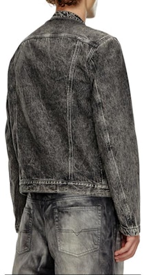 Chaqueta Hombre DIESEL FW24 Serie Denim Gris Cremallera Manga Larga. A152420CBDE-02 Lookbook Chaqueta Hombre DIESEL FW24 Serie Denim Gris Cremallera Manga Larga. A152420CBDE-02
