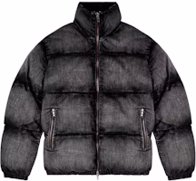 Order DIESEL FW24 褪色高领长袖羽绒服 男女同款 黑色 A160770ABCB-02