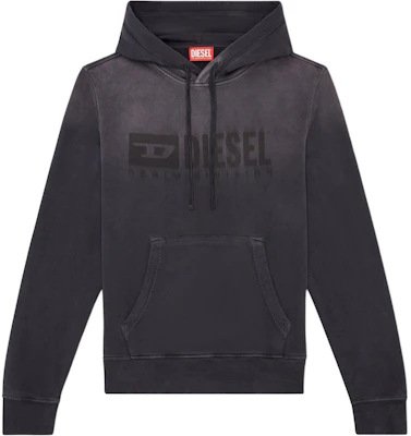 ディーゼル FW24 グラデーションロゴ フーディー ブラック A140220KMAM-9XX Buy ディーゼル FW24 グラデーションロゴ フーディー ブラック A140220KMAM-9XX