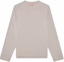 Diesel FW24 OVAL-D Oversized Drop-Shoulder Crewneck Sweatshirt Grey A098570IAJH-9BH Diesel FW24 OVAL-D Oversized Drop-Shoulder Crewneck Sweatshirt Grey A098570IAJH-9BH