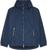 Order DIESEL FW24 Jaket Hoodie Oversized Zip Biru Navy Lelaki. A125920IMAY-81E