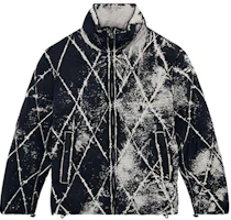 DIESEL FW24 Unisex Black Loose Fit Zip Jacket Long Sleeve Cotton Coat. A145110SKAB-9XX DIESEL FW24 Unisex Black Loose Fit Zip Jacket Long Sleeve Cotton Coat. A145110SKAB-9XX