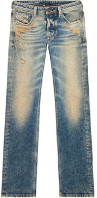 DIESEL FW24 復古中腰直筒牛仔褲 男士藍色 00C06P09K32-01 Order DIESEL FW24 復古中腰直筒牛仔褲 男士藍色 00C06P09K32-01