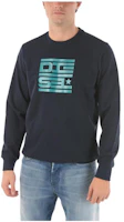 Diesel Geometric Pattern Pullover Sweatshirt Navy Blue Long Sleeve A007930HAYT86V Diesel Geometric Pattern Pullover Sweatshirt Navy Blue Long Sleeve A007930HAYT86V