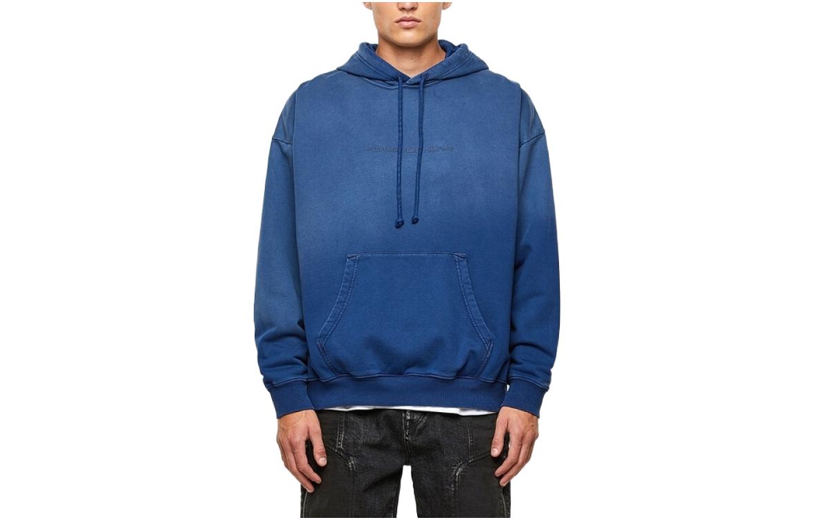 Diesel Gradient Hoodie Pullover Blue A018730CBAM-8MG