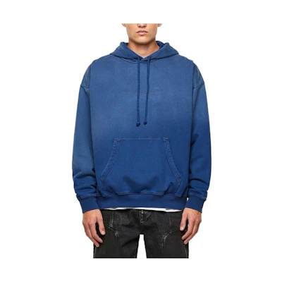 Diesel Gradient Hoodie Pullover Blue A018730CBAM-8MG
