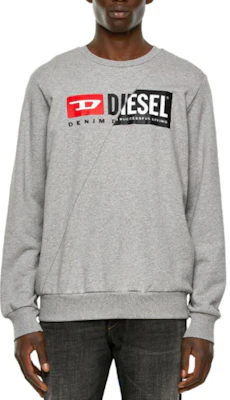 Diesel 灰色圓領字母印花衛衣 A003490IAJH-912 Buy Diesel 灰色圓領字母印花衛衣 A003490IAJH-912