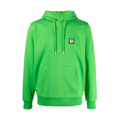 Diesel Green Pullover Hoodie with Large Pocket A003310HAYT5C