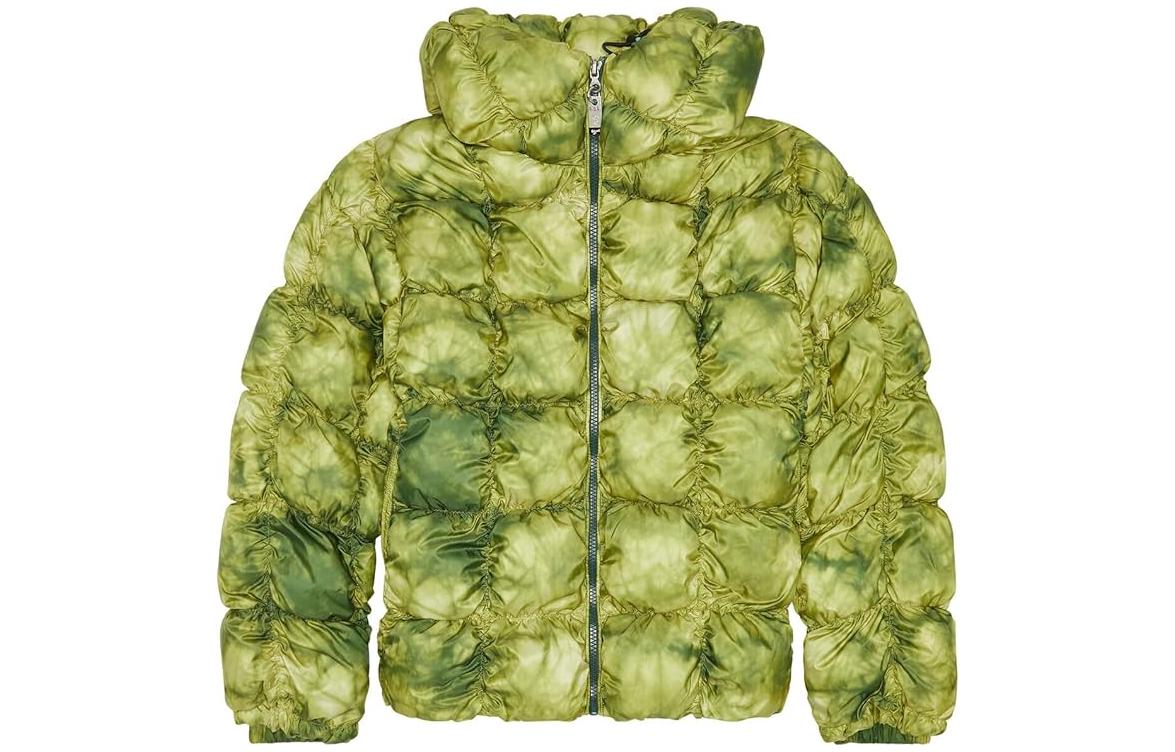 Diesel Green Solid Zip-Up Loose-Fit Jacket A062150DGAN-58Z