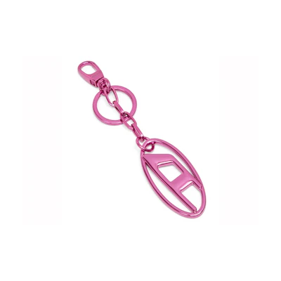Diesel Holi C Logo Keyring Pink