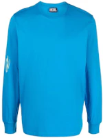 Diesel Letter Pattern Sweatshirt Light Blue A086740CJAC8MR Diesel Letter Pattern Sweatshirt Light Blue A086740CJAC8MR
