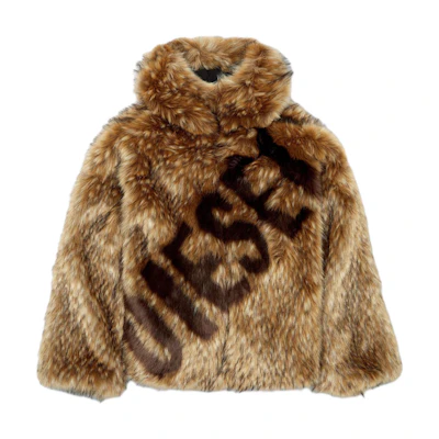 Diesel Light Brown Hooded Jacquard Knit Jacket with Logo A143860QKAR-9XXA