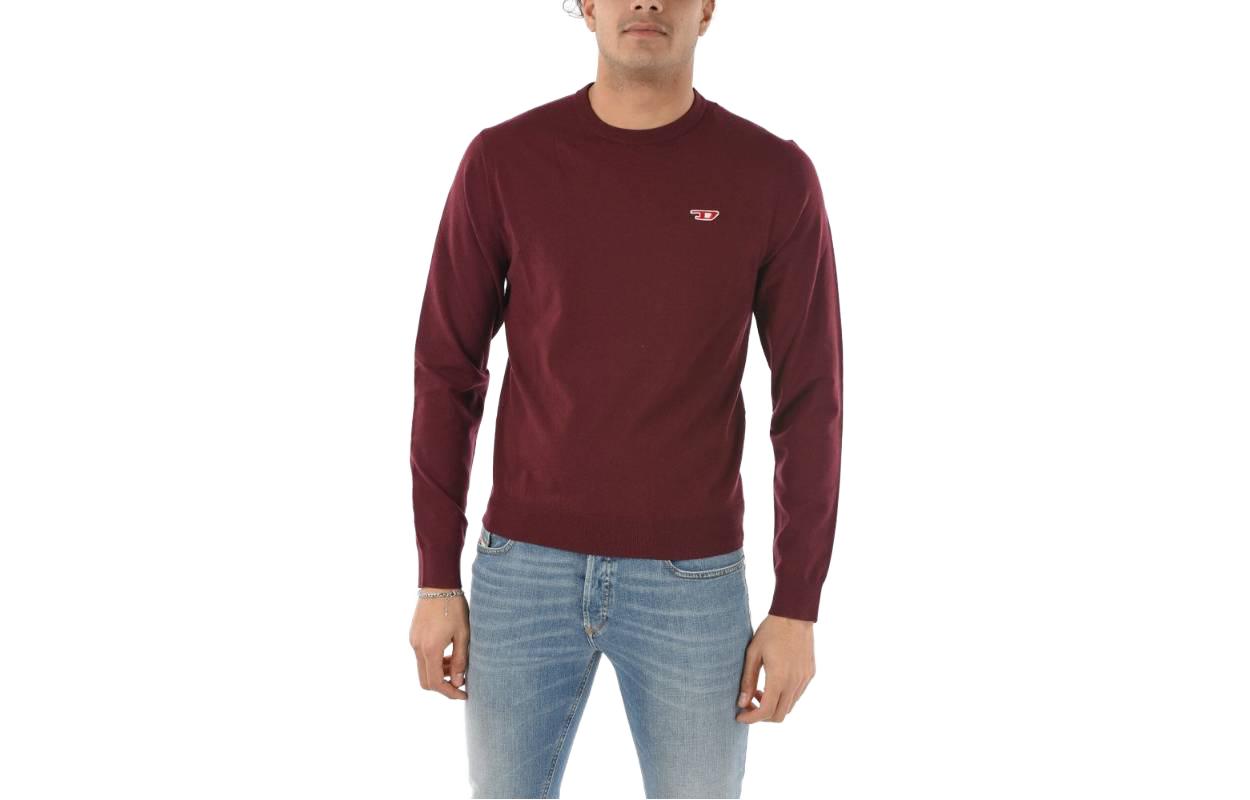 Diesel Logo Crewneck Pullover Long Sleeve Sweatshirt Casual Wear A040840QDAM-61W