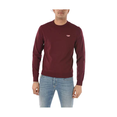 Diesel Logo Crewneck Pullover Long Sleeve Sweatshirt Casual Wear A040840QDAM-61W