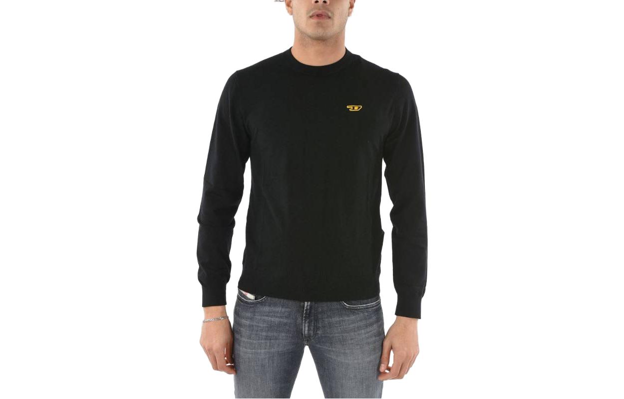 Diesel Logo Crewneck Pullover Sweatshirt Long Sleeve A040840QDAM-9XX