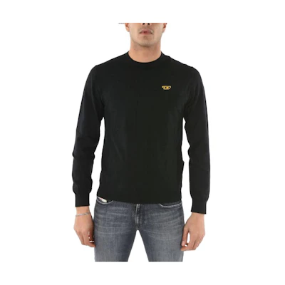 Diesel Logo Crewneck Pullover Sweatshirt Long Sleeve A040840QDAM-9XX
