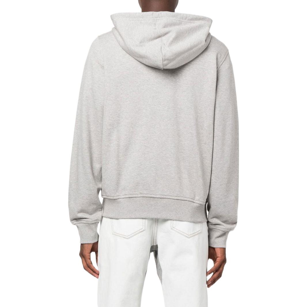 Purchase Diesel Logo Embroidered Hoodie Light Grey A037690BAWT9CB