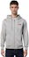 Cheap Diesel Logo Embroidered Hoodie Light Grey A037690BAWT9CB