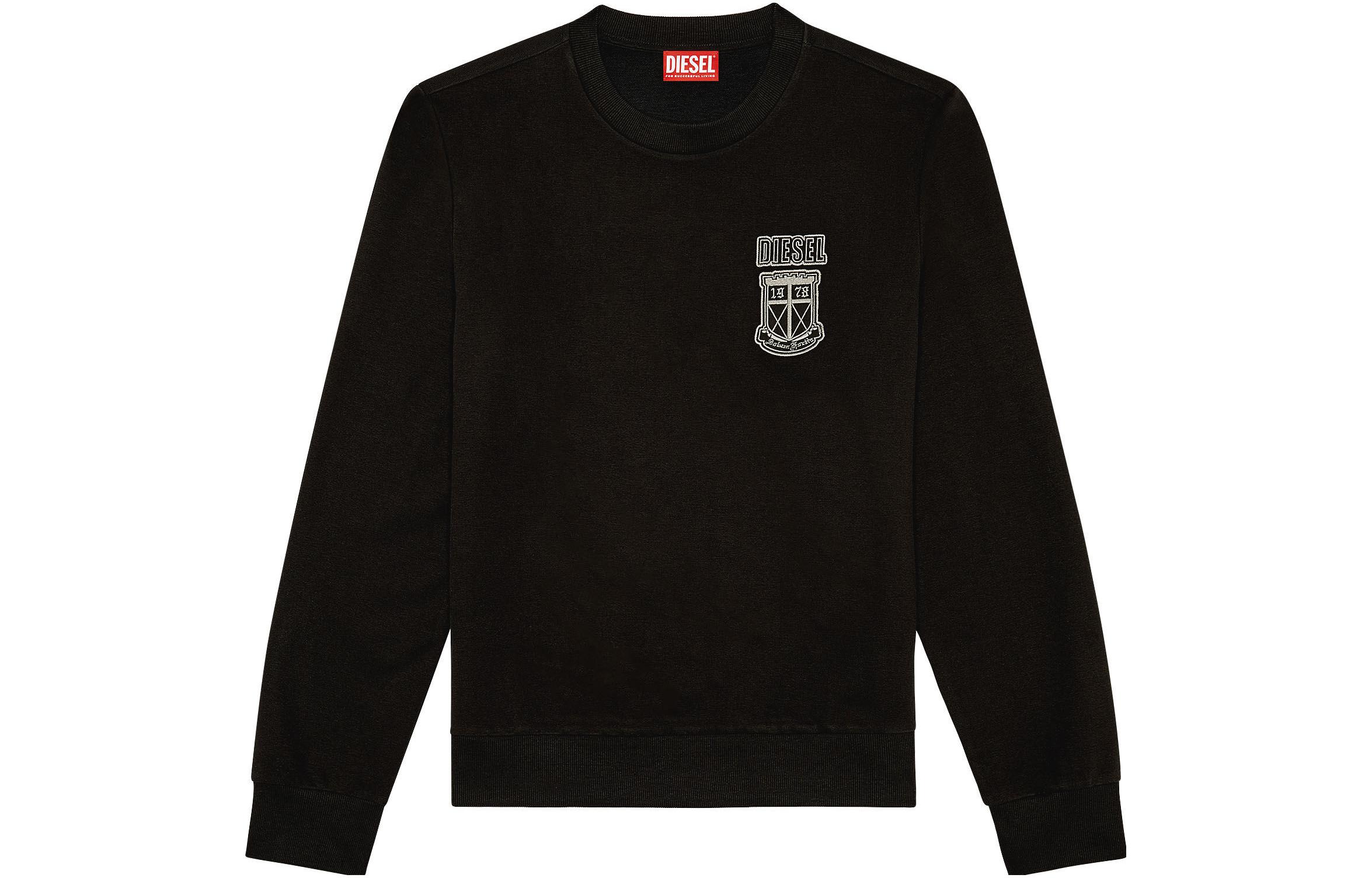 Diesel Logo Printed Crewneck Long-Sleeve Sweatshirt A115520HAYT-9XX