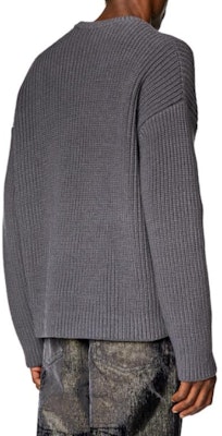 DIESEL Men’s Color-Block Pullover Crewneck Sweater Gray Long Sleeve. A131710KIAS-9BX Lookbook DIESEL Men’s Color-Block Pullover Crewneck Sweater Gray Long Sleeve. A131710KIAS-9BX