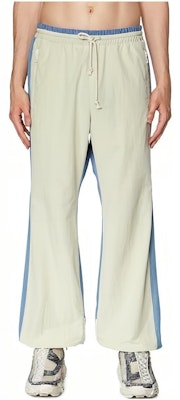 DIESEL Men’s Patchwork Drawstring Joggers in Off-White. A104360WFAM Buy DIESEL Men’s Patchwork Drawstring Joggers in Off-White. A104360WFAM